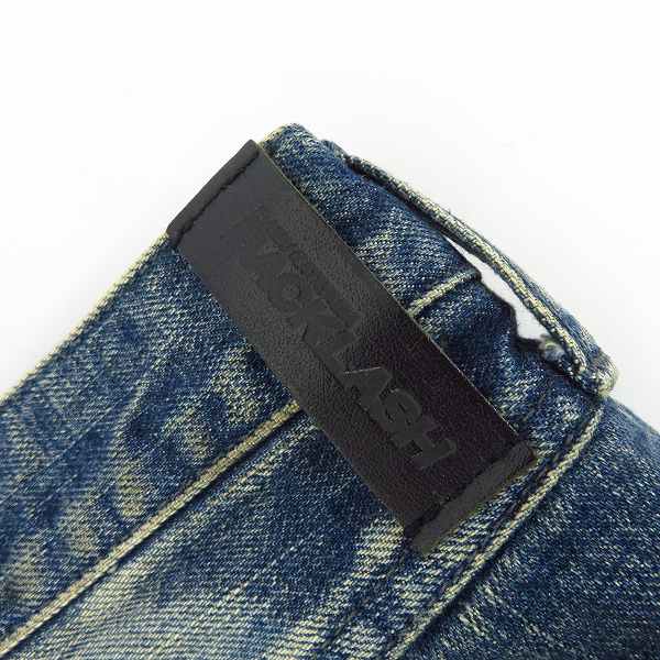 実際に弊社で買取させて頂いたBACKLASH/バックラッシュ  クラッシュ/ダメージ加工 デニムパンツ 1308-07/XLの画像 2枚目