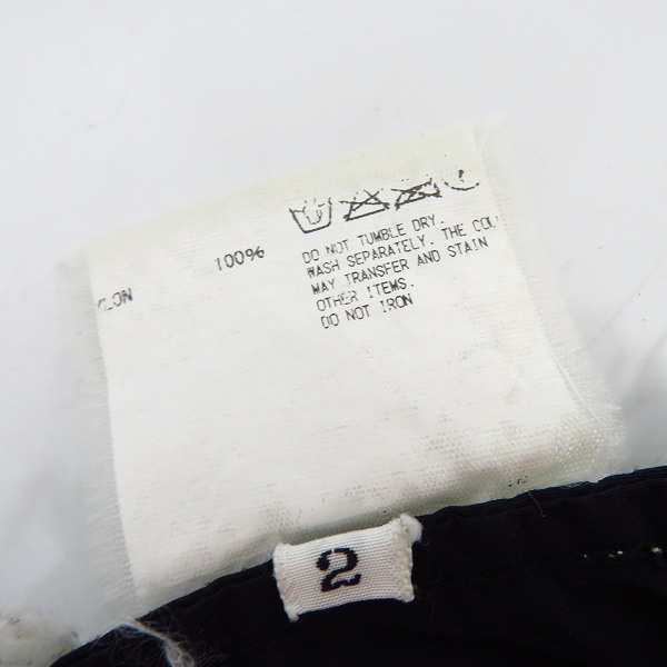 実際に弊社で買取させて頂いたkolor/カラー テープデザイン ナイロン テーパードワイドパンツ 2の画像 3枚目