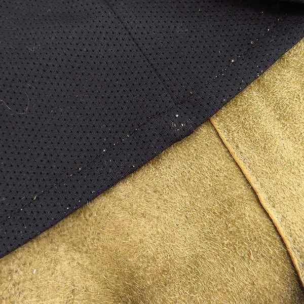 実際に弊社で買取させて頂いたBACK BONE/バックボーン 10ss ディアスキンレザーシャツ/Sの画像 9枚目