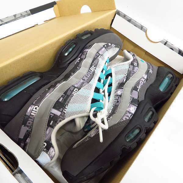 実際に弊社で買取させて頂いたNIKE/ナイキ AIR MAX 95 PRNT ATMOS WE LOVE/エアマックス/AQ0925-001/28.0の画像 7枚目