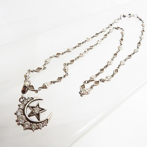 実際に弊社で買取させて頂いたLoreeRodkin/ローリーロドキン ハーフ ムーンスター ペンダントトップ/ゴシックチェーンネックレス 