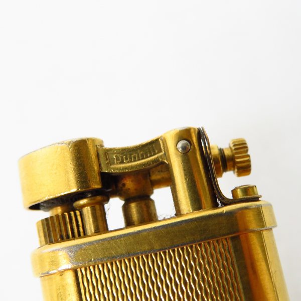 実際に弊社で買取させて頂いたdunhill/ダンヒル UNIQUE/ユニーク ローラー ガスライター ゴールドの画像 5枚目