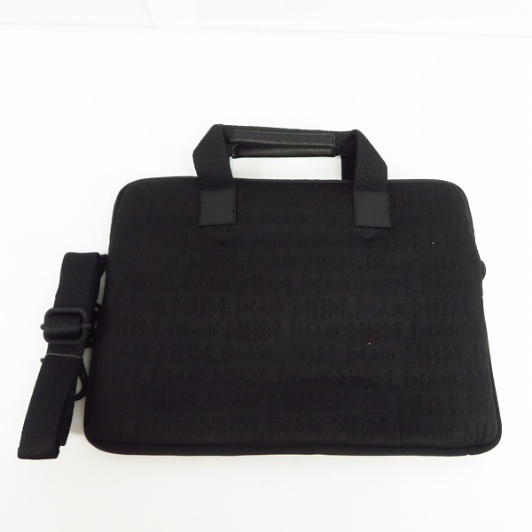 実際に弊社で買取させて頂いたMARC BY MARC JACOBS/マークバイマークジェイコブス PCケース/ブリーフケース ブラック M0001052の画像 1枚目