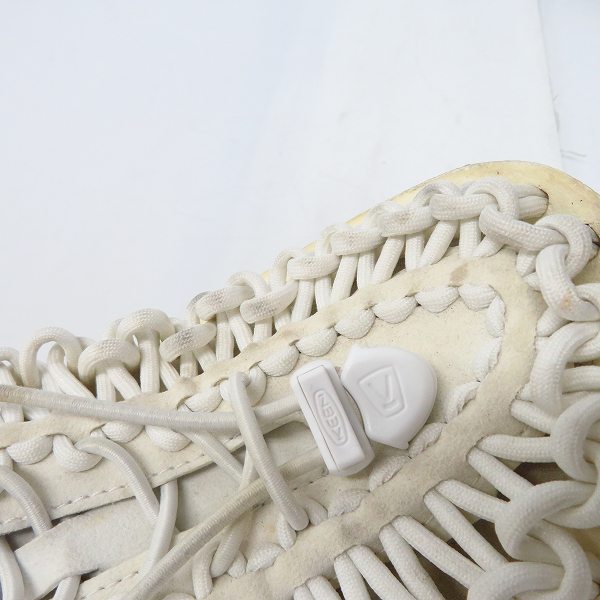 実際に弊社で買取させて頂いたKEEN/キーン UNEEK ユニーク サンダル ホワイト 1014098/25.5の画像 7枚目