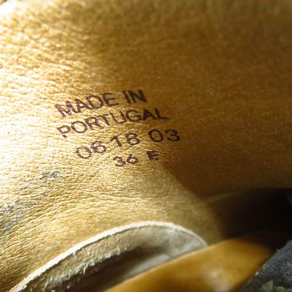 実際に弊社で買取させて頂いたBIRKENSTOCK/ビルケンシュトック BARTLETT SILVER ハイカットスニーカー/36の画像 5枚目