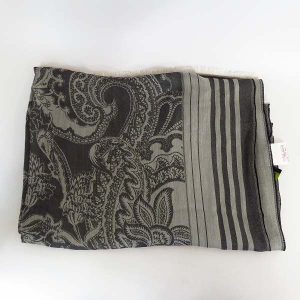 実際に弊社で買取させて頂いたETRO/エトロ シルク混スカーフ/花柄/フラワーの画像 5枚目