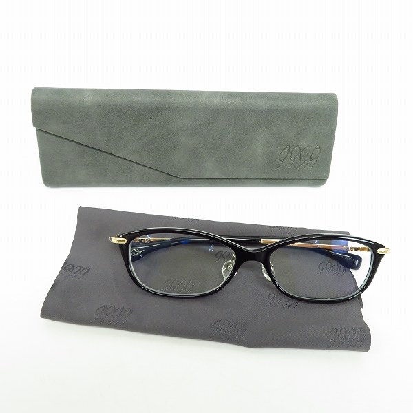 実際に弊社で買取させて頂いた999.9/フォーナインズ フルリム NP/ネオプラスチックフレーム Titanium 眼鏡/メガネフレーム NPM-36の画像 9枚目