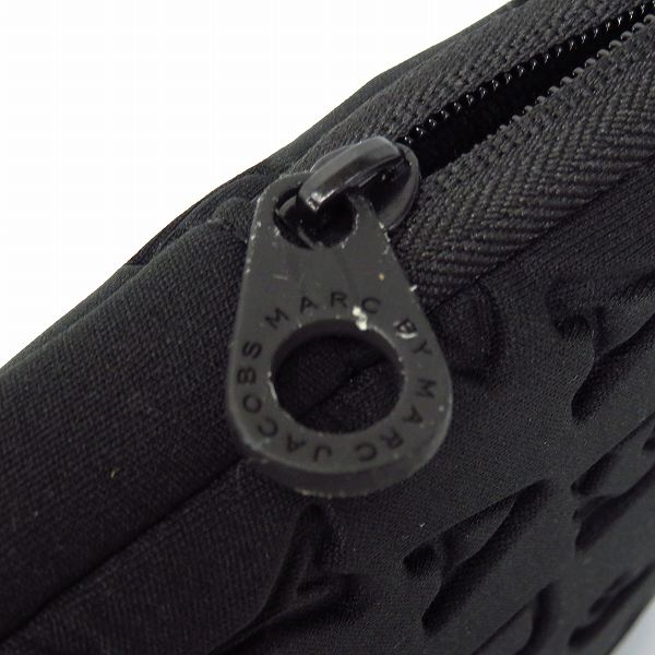 実際に弊社で買取させて頂いた【未使用】MARC BY MARC JACOBS/マークバイマークジェイコブス PC タブレットケース ブラック M6PE024の画像 7枚目