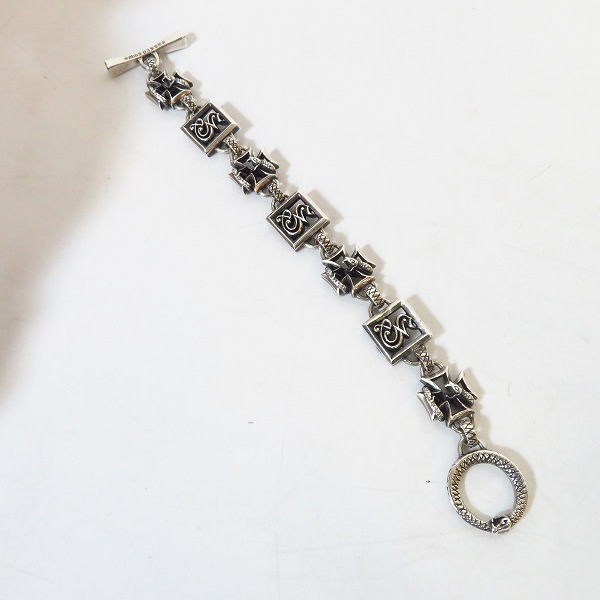 実際に弊社で買取させて頂いたDEALDESIGN/ディールデザイン SNAKED LOWS/スネイキッドロウズ ブレスレット sn-001の画像 6枚目