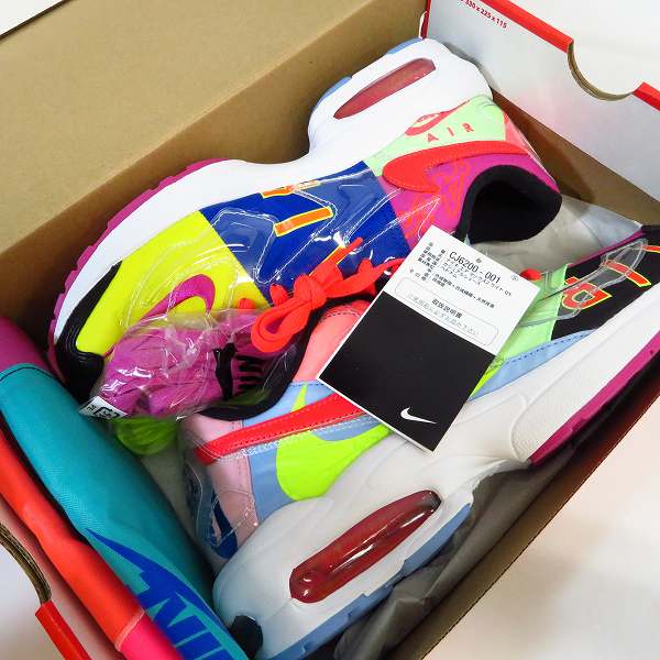 実際に弊社で買取させて頂いた【未使用】NIKE×atmos/ナイキ×アトモス AIR MAX2 LIGHT QS/エアマックス 2 ライト CJ6200-001/27の画像 6枚目