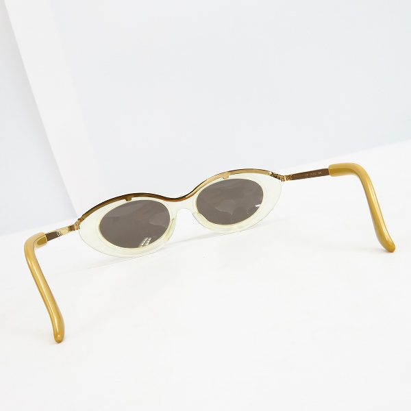 実際に弊社で買取させて頂いたJean Paul GAULTIER/ジャンポールゴルチエ ヴィンテージ サングラス ゴールド 56-7201の画像 1枚目