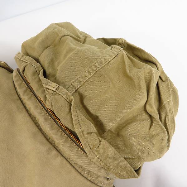 実際に弊社で買取させて頂いたAKM/エイケイエム M-65 cold weather ミリタリージャケット B161/Lの画像 9枚目