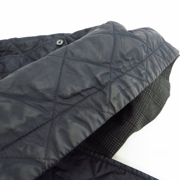 実際に弊社で買取させて頂いたMACKINTOSH PHILOSOPHY/マッキントッシュ フィロソフィー リバーシブル ステンカラーコート H1C35-218-08 40の画像 7枚目