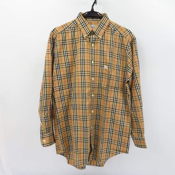 実際に弊社で買取させて頂いたBurberry's/バーバリーズ ノバチェックシャツ/39