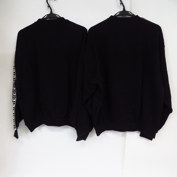 実際に弊社で買取させて頂いた【未使用】FILA/フィラ 袖ロゴデザイン スウェットトレーナー トップス 2点セット L/XLの画像 1枚目