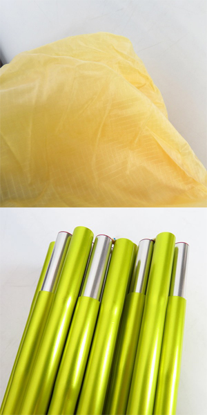 実際に弊社で買取させて頂いた【未組立】ARAI TENT/アライテント ライペン AIR RAIZ 3/エアライズ3 3人用 登山テント/シームコート A-405付きの画像 8枚目