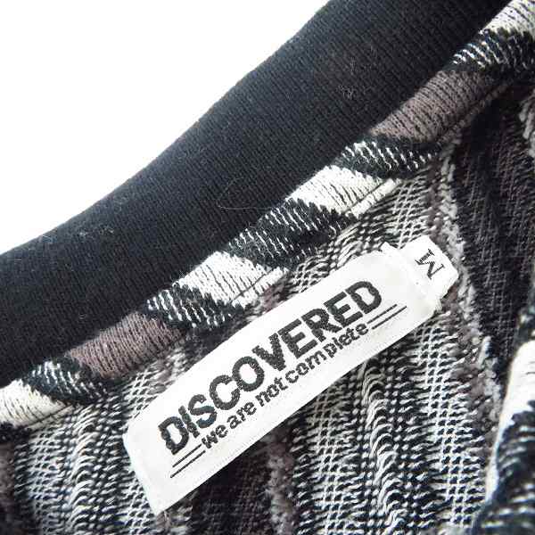 実際に弊社で買取させて頂いたDISCOVERED/ディスカバード 斜めストライプ 半袖 ポロシャツ トップス DC-S9-CU-02/Mの画像 2枚目