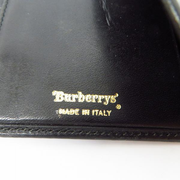 実際に弊社で買取させて頂いたBURBERRY/バーバリー チェック柄 長財布/ウォレットの画像 5枚目