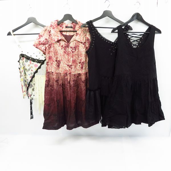 実際に弊社で買取させて頂いたHYSTERIC GLAMOUR/ヒステリックグラマー HYSTERICS/ヒステリックス ワンピース/カットソー 等 8点セットの画像 2枚目