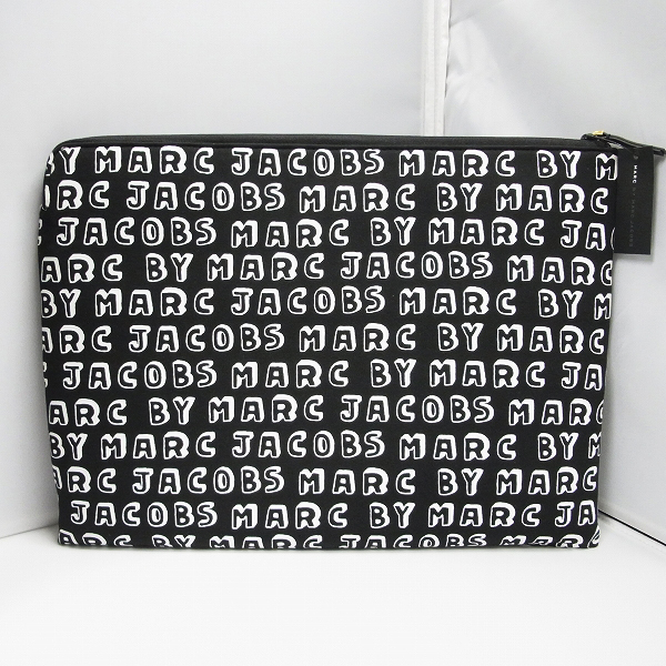 実際に弊社で買取させて頂いた【未使用】MARC BY MARC JACOBS/マークバイマークジェイコブス PC タブレットケース M0001053A/M0002468 2点セットの画像 4枚目