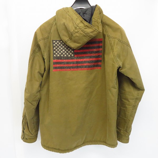 実際に弊社で買取させて頂いたBack Channel/バックチャンネル フーデッドブルゾン ジャケットの画像 1枚目