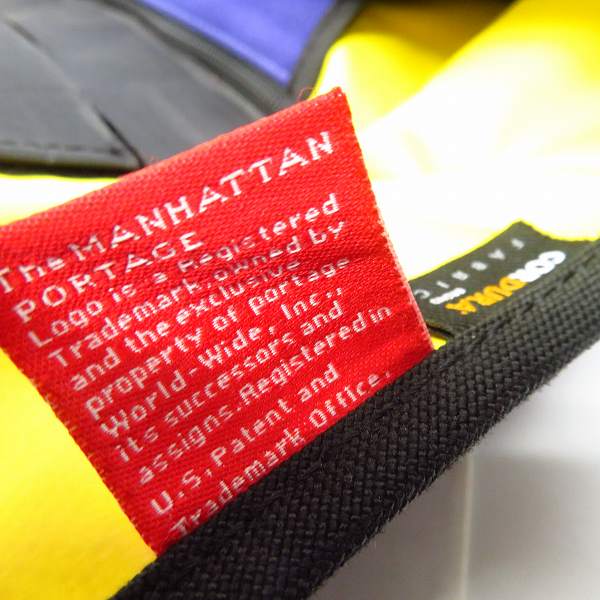 実際に弊社で買取させて頂いたManhattan Portage/マンハッタンポーテージ Bike Messenger Bag メッセンジャーバッグの画像 4枚目