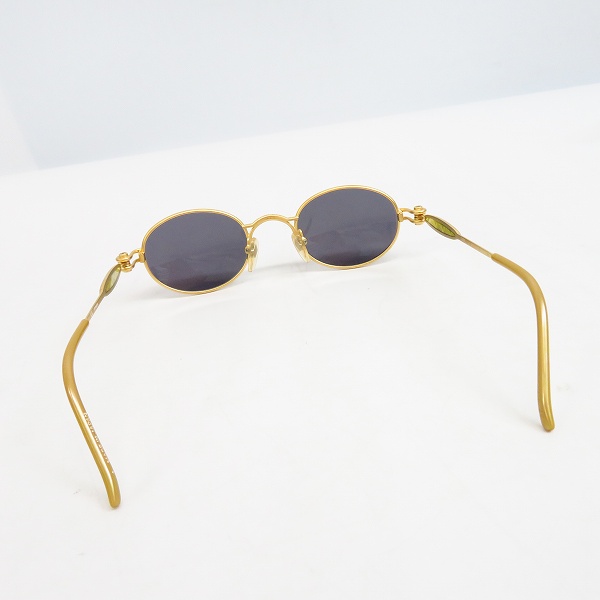 実際に弊社で買取させて頂いたJean Paul GAULTIER/ジャンポールゴルチエ ヴィンテージ サングラス ゴールド 56-7113の画像 1枚目