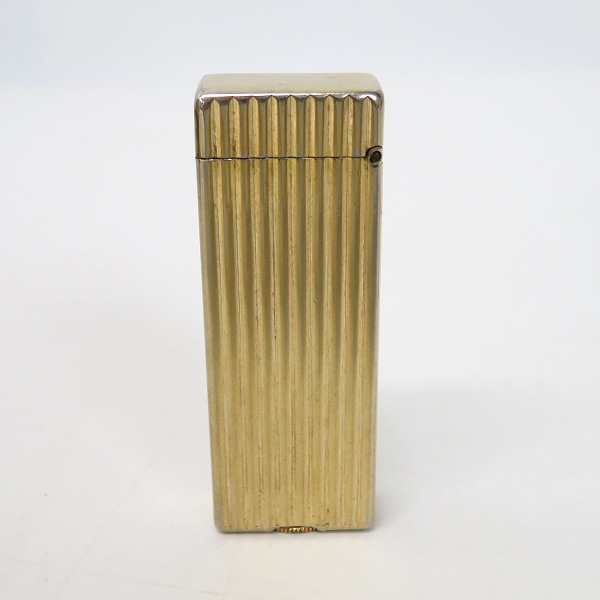 実際に弊社で買取させて頂いたdunhill/ダンヒル ROLALITE/ローラライト サイドローラー オイルライター ストライプの画像 1枚目
