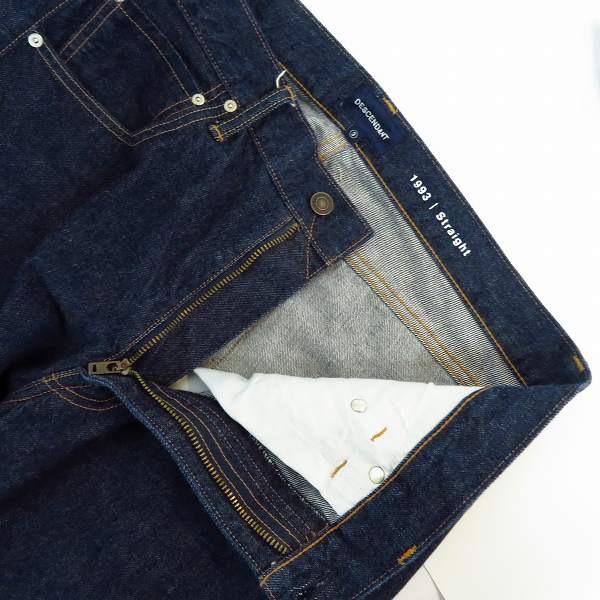 実際に弊社で買取させて頂いたDESCENDANT/ディセンダント 1993 STRAIGHT JEANS/デニムパンツ/3の画像 2枚目