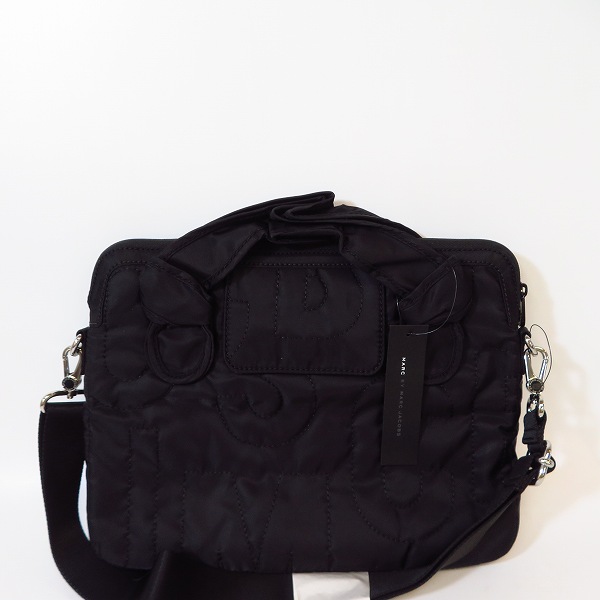 実際に弊社で買取させて頂いた【未使用】MARC BY MARC JACOBS/マークバイマークジェイコブス 2WAY PCケース/ブリーフケース M6PE004の画像 1枚目