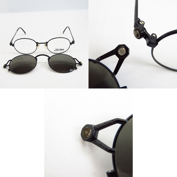 実際に弊社で買取させて頂いたJean Paul GAULTIER/ジャンポールゴルチエ ヴィンテージ 2WAY クリップオン サングラス アイウェア 56-7110の画像 8枚目