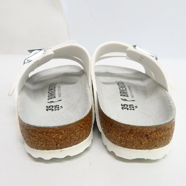 実際に弊社で買取させて頂いた【未使用】BIRKENSTOCK/ビルケンシュトック ARIZONA シルバー/35の画像 1枚目