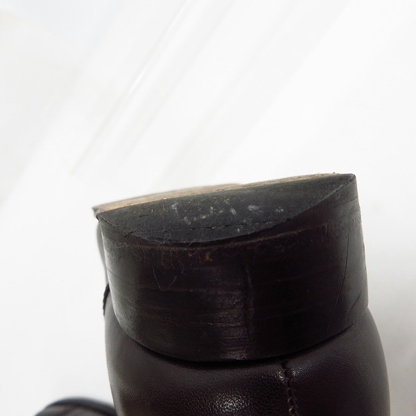 実際に弊社で買取させて頂いたBARNEYS NEWYORK/バーニーズニューヨーク パンチドキャップトゥシューズ/7.5の画像 7枚目