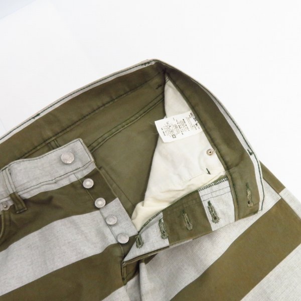 実際に弊社で買取させて頂いたHELMUT LANG/ヘルムートラング 99年 囚人パンツ プリズナーデニム 32の画像 4枚目