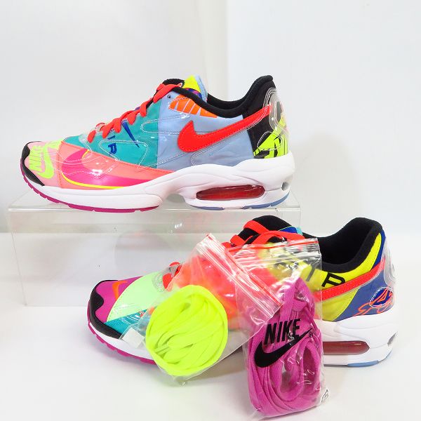 実際に弊社で買取させて頂いた【未使用】NIKE×atmos/ナイキ×アトモス AIR MAX2 LIGHT QS/エアマックス 2 ライト CJ6200-001/27の画像 3枚目