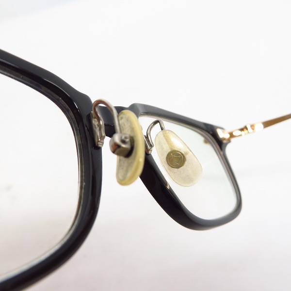 実際に弊社で買取させて頂いた999.9/フォーナインズ ネオプラスチックフレーム 度入り眼鏡/メガネフレーム アイウェア NPM-80の画像 5枚目