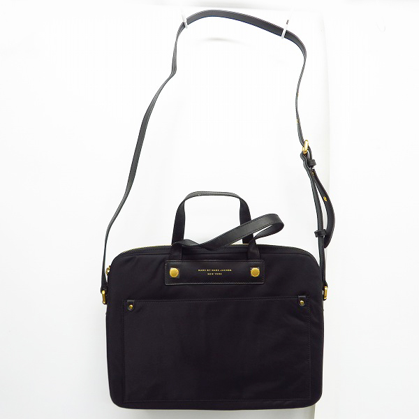 実際に弊社で買取させて頂いた【未使用】MARC BY MARC JACOBS/マークバイマークジェイコブス 2WAY PCケース/ブリーフケース M0001300の画像 2枚目
