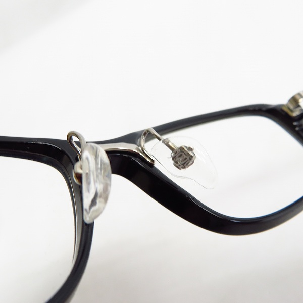 実際に弊社で買取させて頂いた999.9/フォーナインズ フルリム メガネフレーム/眼鏡/アイウェア NP-26の画像 4枚目