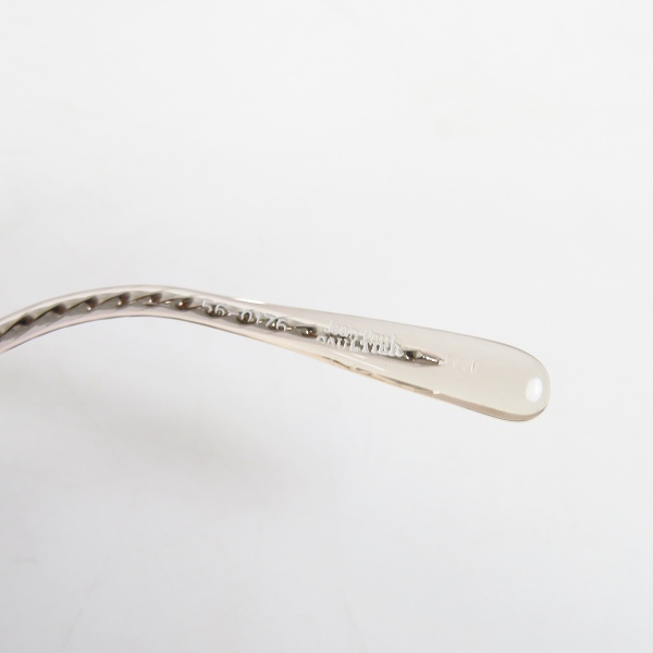 実際に弊社で買取させて頂いたJean Paul GAULTIER/ジャンポールゴルチエ ヴィンテージ ロイド サングラス シルバー 56-0176の画像 4枚目