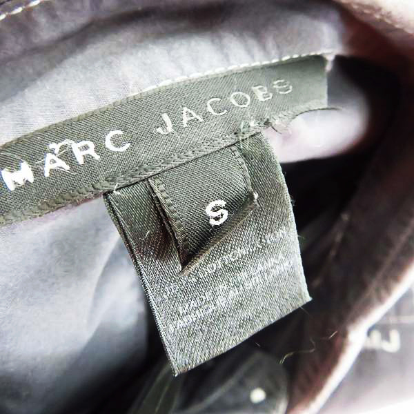 実際に弊社で買取させて頂いたMARC JACOBS/マークジェイコブス MJロゴ刺繍 ステッチデザイン 長袖シャツ Sの画像 3枚目