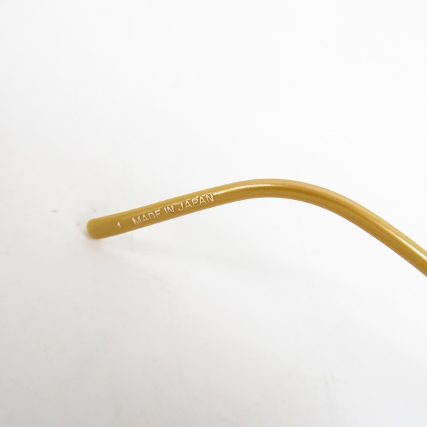 実際に弊社で買取させて頂いたJean Paul GAULTIER/ジャンポールゴルチエ ヴィンテージ サングラス ゴールド 56-7113の画像 7枚目