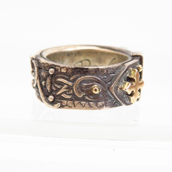 実際に弊社で買取させて頂いたFAL/エフエーエル Venom Gothicer/ベノムゴシッカー Will For Pad Rock ONE MAKE CUSTOM リング/14.5号の画像 3枚目