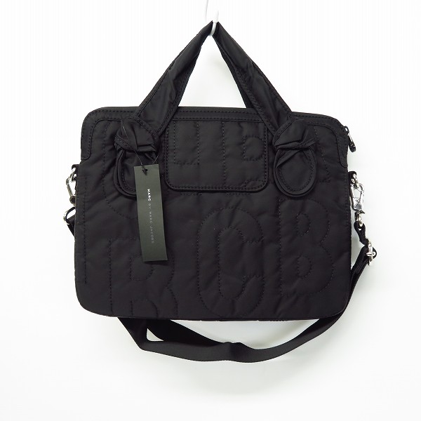 実際に弊社で買取させて頂いた【未使用】MARC BY MARC JACOBS/マークバイマークジェイコブス 2WAY PCケース/ブリーフケース M6PE004の画像 1枚目