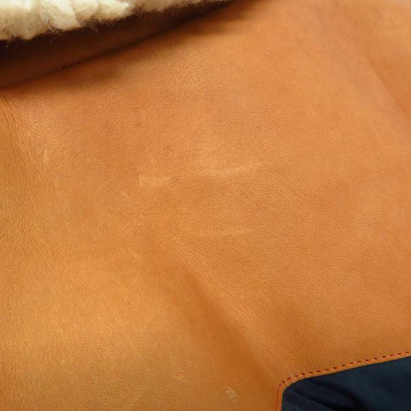 実際に弊社で買取させて頂いたThe Calee/キャリー ヨークカウレザー ジャケット/Mの画像 6枚目