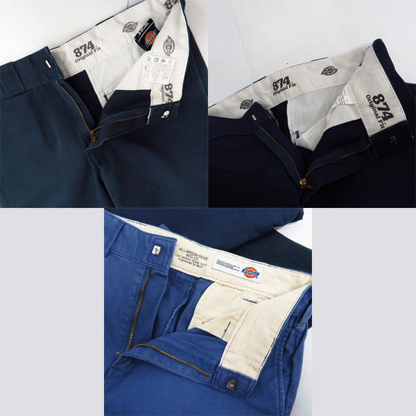 実際に弊社で買取させて頂いたDickies/ディッキーズ 874 ワーク/チノパンツ ボトムス 6点セットの画像 4枚目