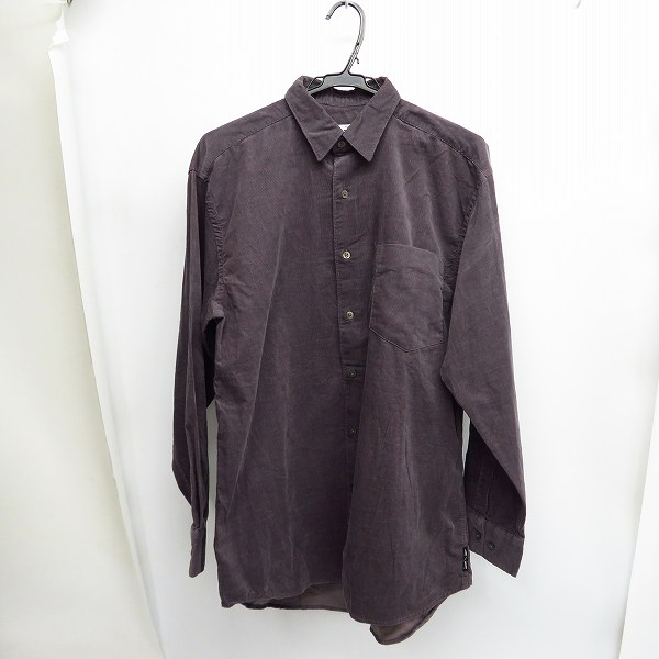 実際に弊社で買取させて頂いたARMANI EXCHANGE/アルマーニエクスチェンジ 裾ロゴ コーデュロイ長袖シャツ S