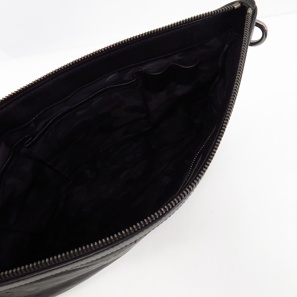 実際に弊社で買取させて頂いたJimmy Choo/ジミーチュウ スタースタッズ クラッチバッグ/ブラックの画像 3枚目