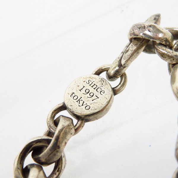実際に弊社で買取させて頂いたGARNI/ガルニ シルバーチェーン ブレスレットの画像 2枚目