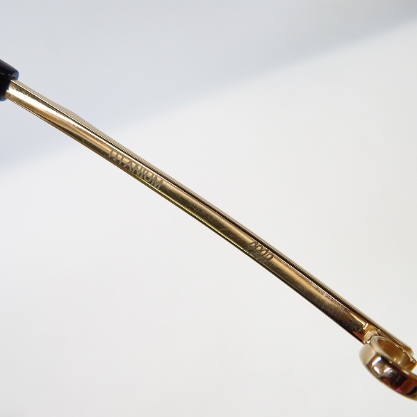 実際に弊社で買取させて頂いた999.9/フォーナインズ フルリム NP/ネオプラスチックフレーム Titanium 眼鏡/メガネフレーム NPM-36の画像 4枚目