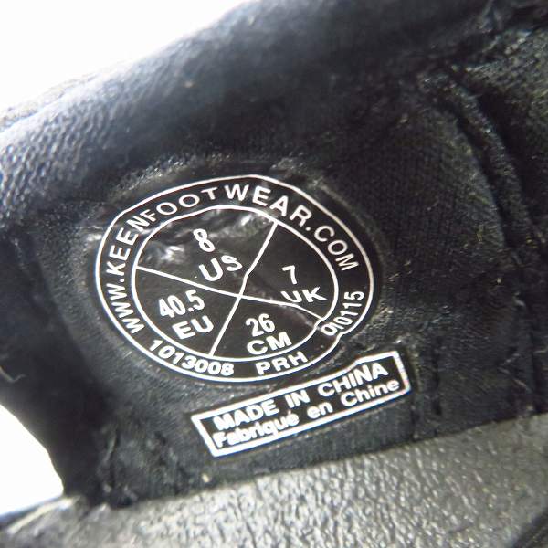 実際に弊社で買取させて頂いたKEEN/キーン NEWPORT H2/ニューポート サンダル 1013008 26の画像 5枚目